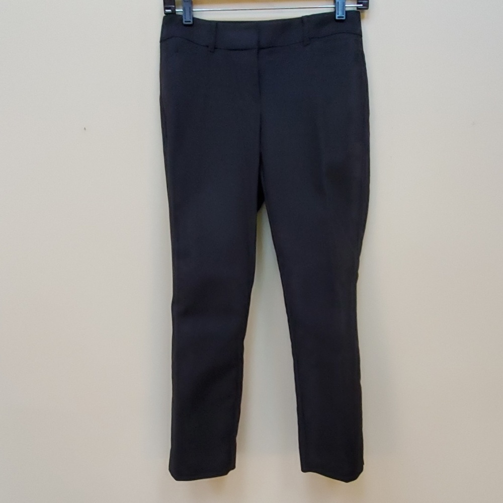 White House Black Market Black Cropped Ankle Pants